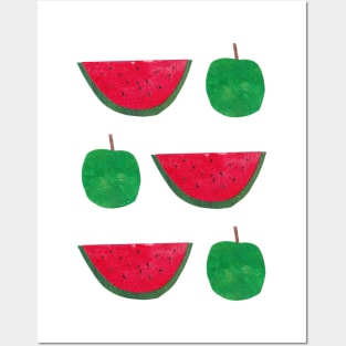Apples & Watermelons Posters and Art